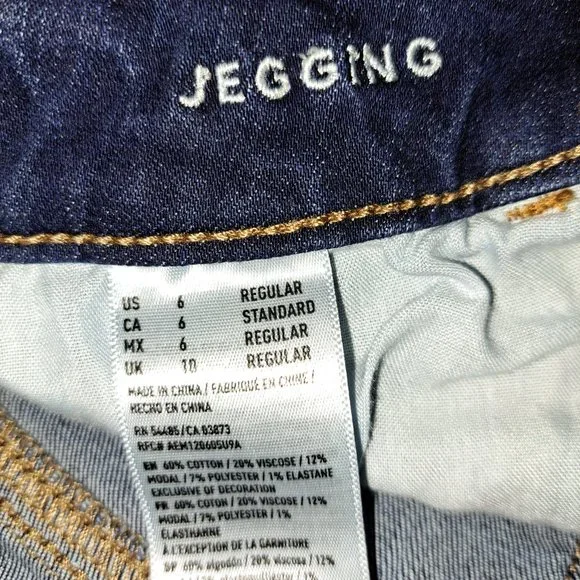 American Eagle Super Stretch Jegging Jeans size 6Regular - Picture 11 of 13